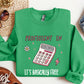 Girl Math, Basically Free, Calculator, Tiktok, Sweatshirt