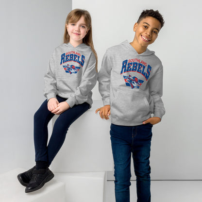 Rebels Vintage Collegiate Distressed - YOUTH Hoodie