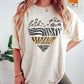 Animal Print Heart Comfort Colors Tshirt