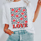 Love Is All You Need Lips Comfort Colors Tshirt