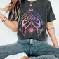 Celestial Moth Sun And Moon Abstract Comfort Colors Tshirt