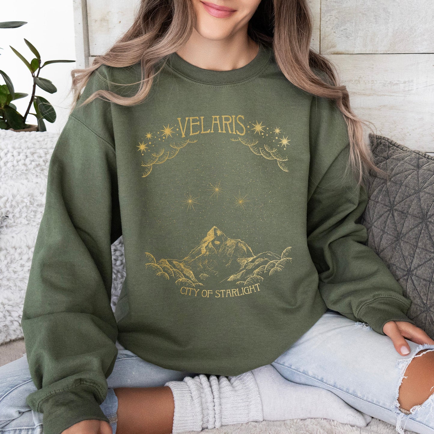 ACOTAR Velaris, City of Starlight Sweatshirt, A Court of Thorns and Roses