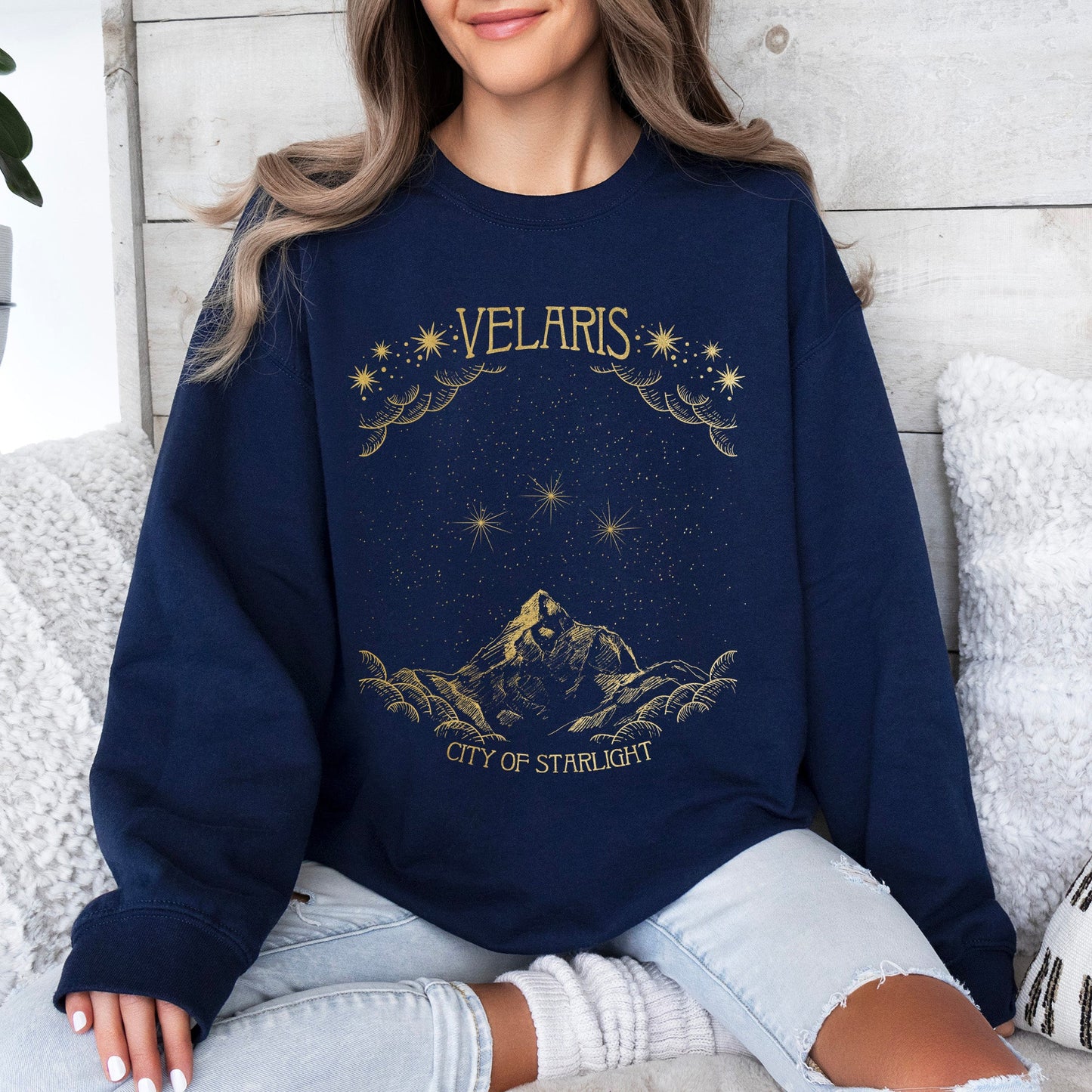 ACOTAR Velaris, City of Starlight Sweatshirt, A Court of Thorns and Roses