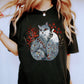 Scandinavian Fox Folk Animal Comfort Colors Tshirt