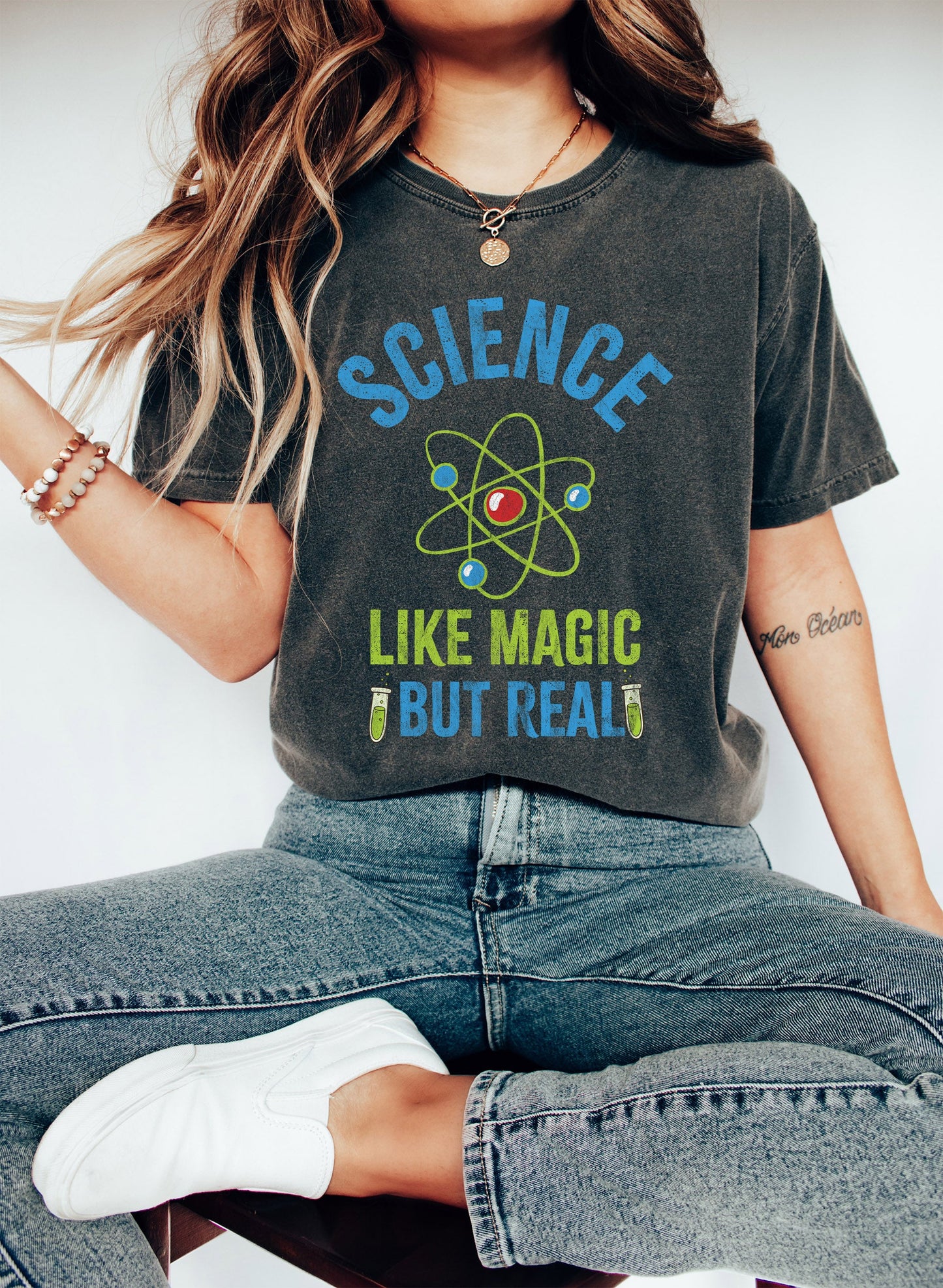 Science Like Magic But Real Comfort Colors Tshirt