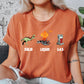 Solid Liquid Gas Dinosaurs Funny Science Comfort Colors Tshirt