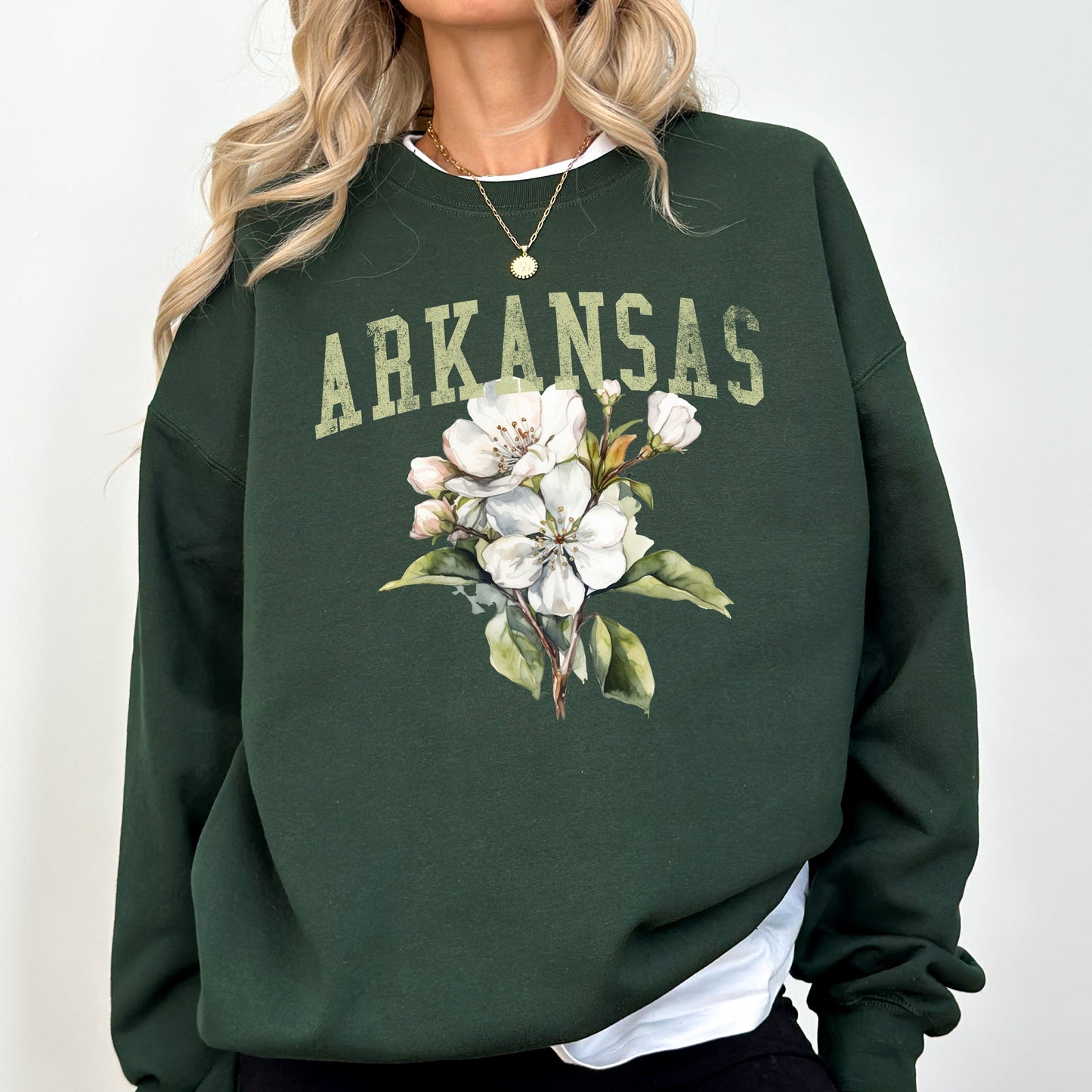 Arkansas State Flower Sweatshirt