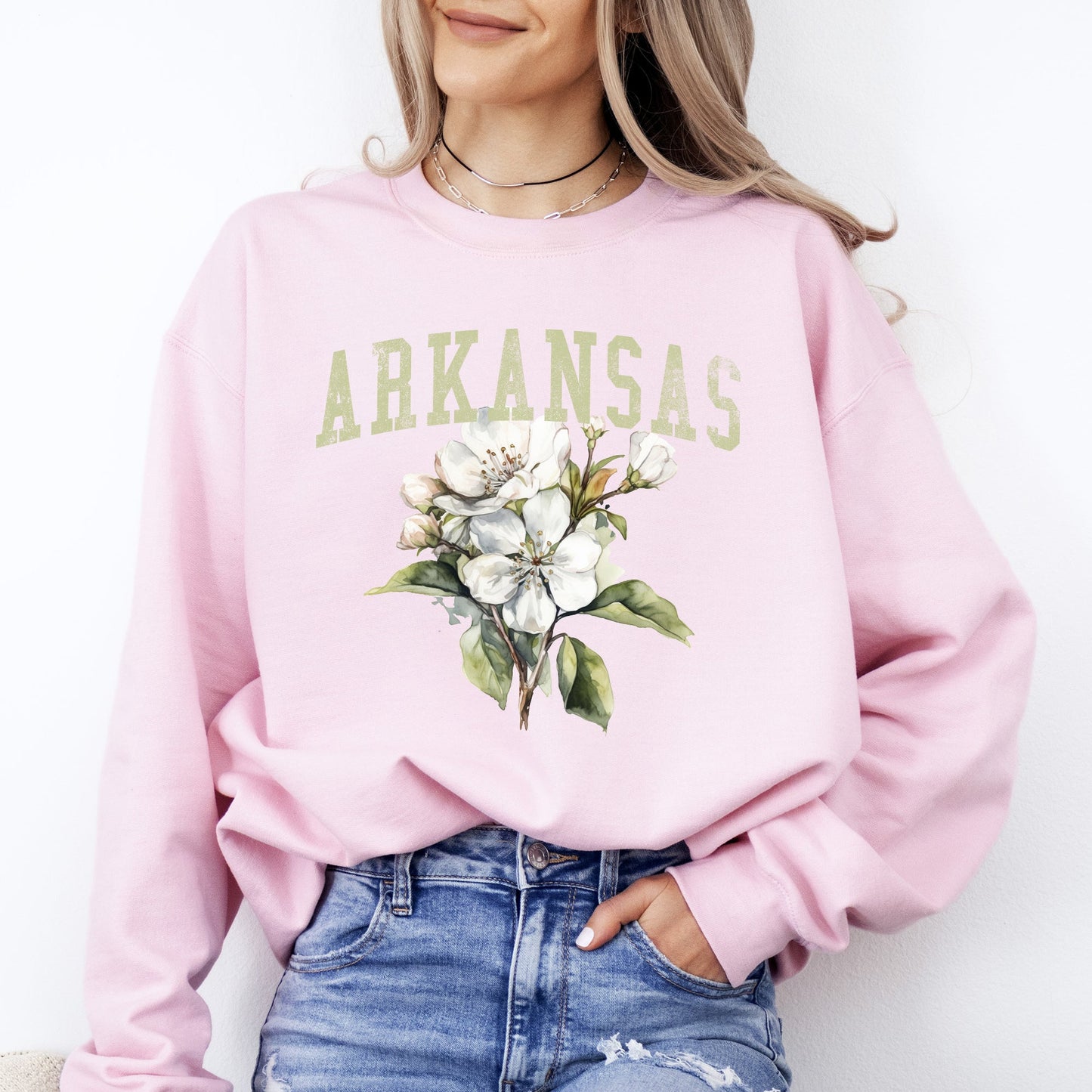 Arkansas State Flower Sweatshirt