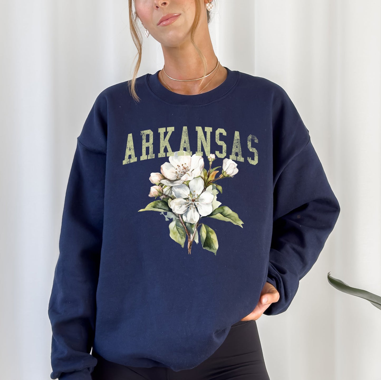 Arkansas State Flower Sweatshirt