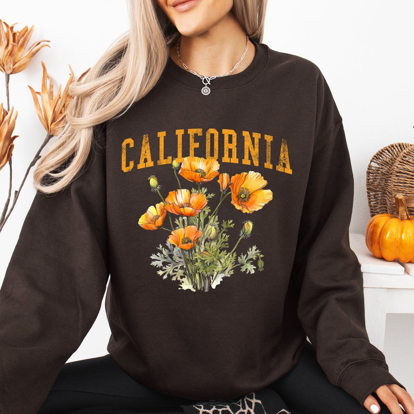California State Flower Sweatshirt