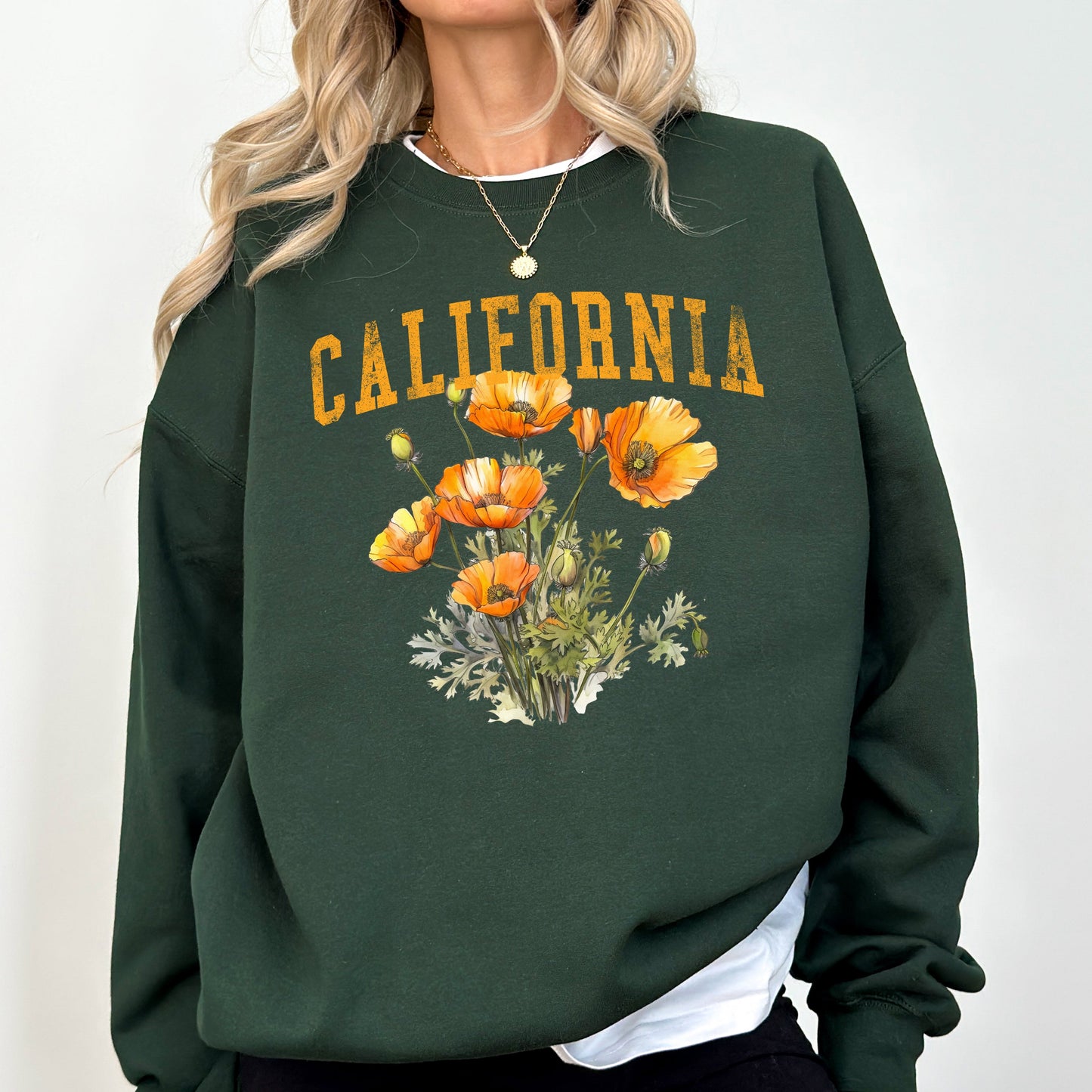 California State Flower Sweatshirt