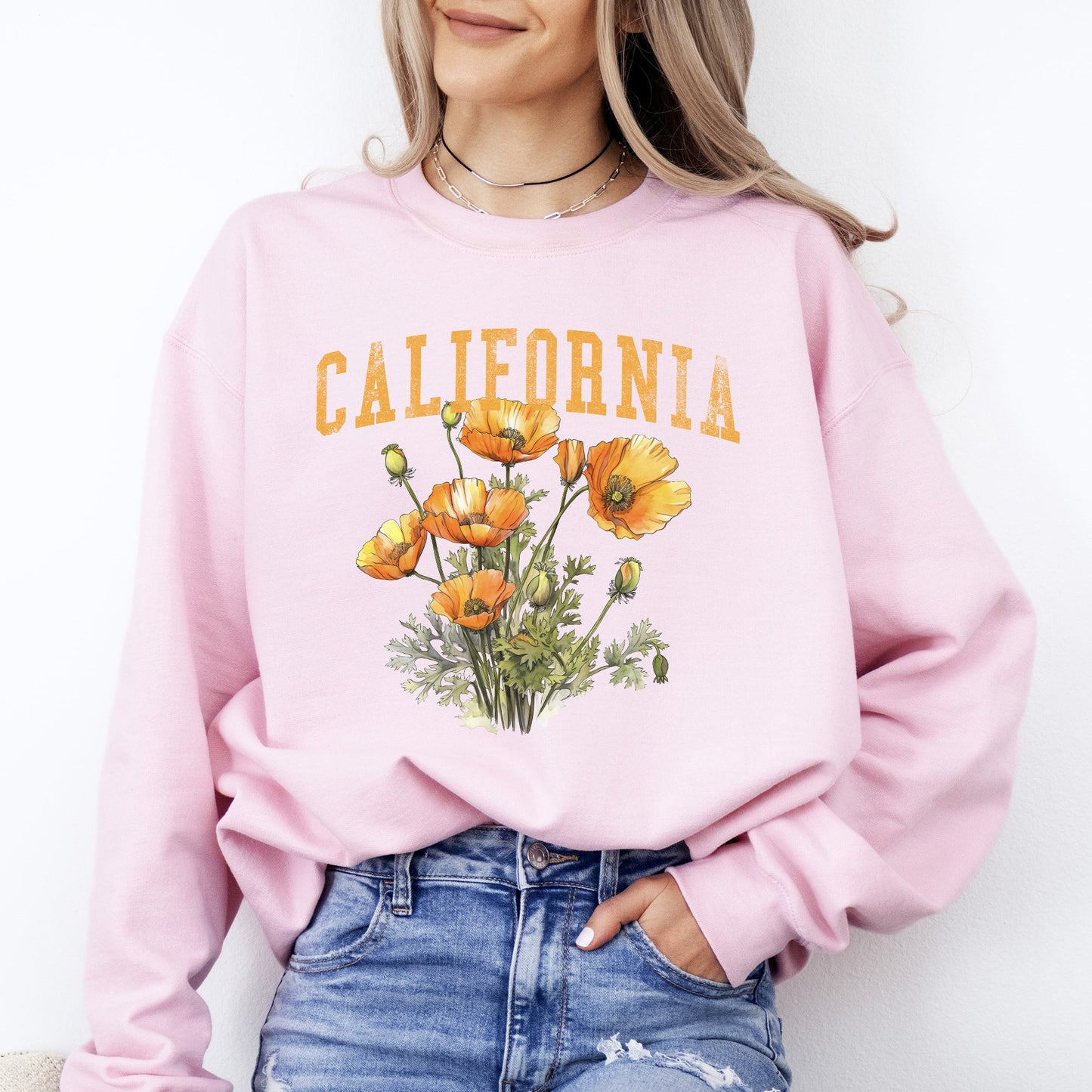 California State Flower Sweatshirt
