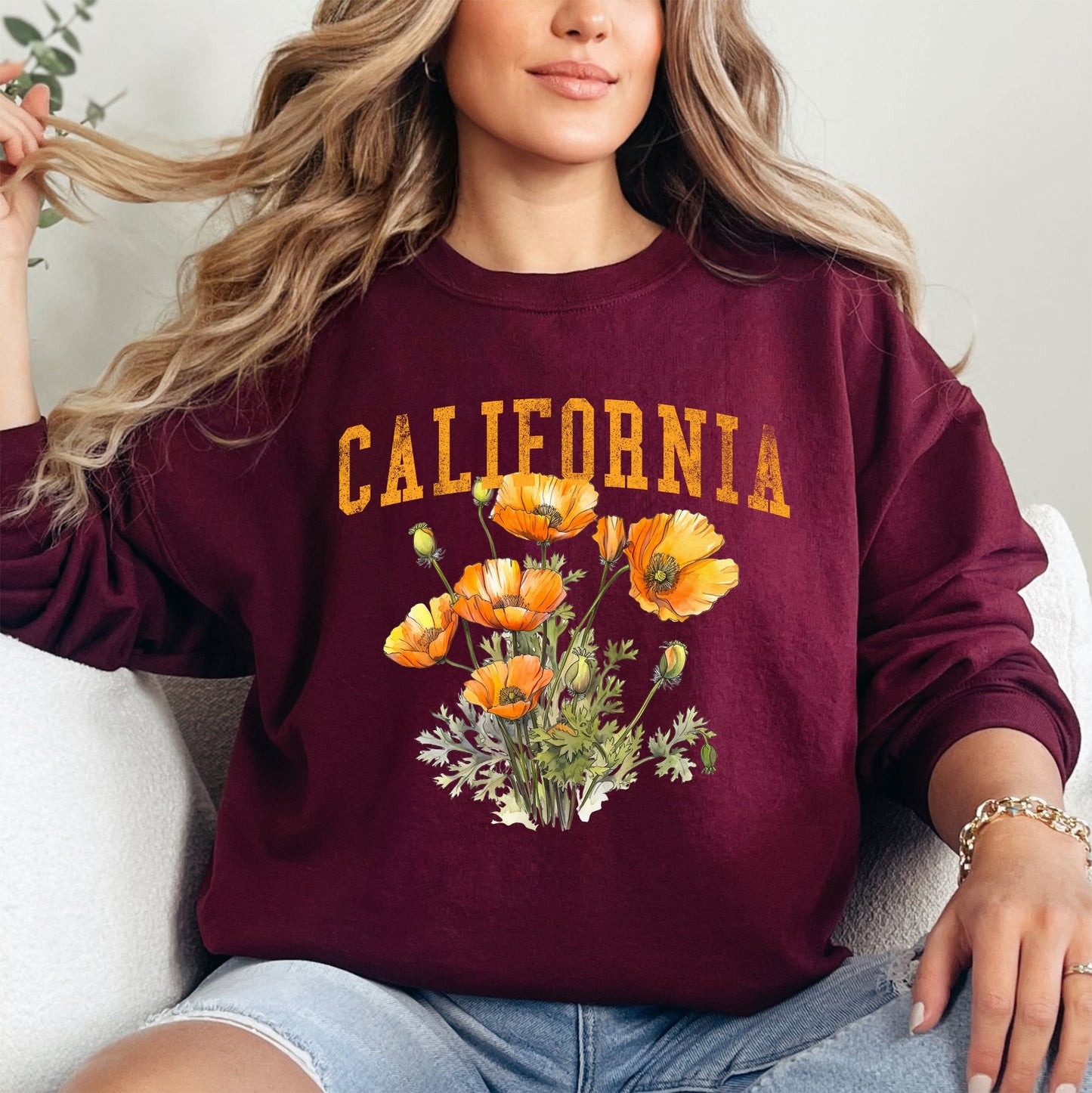 California State Flower Sweatshirt