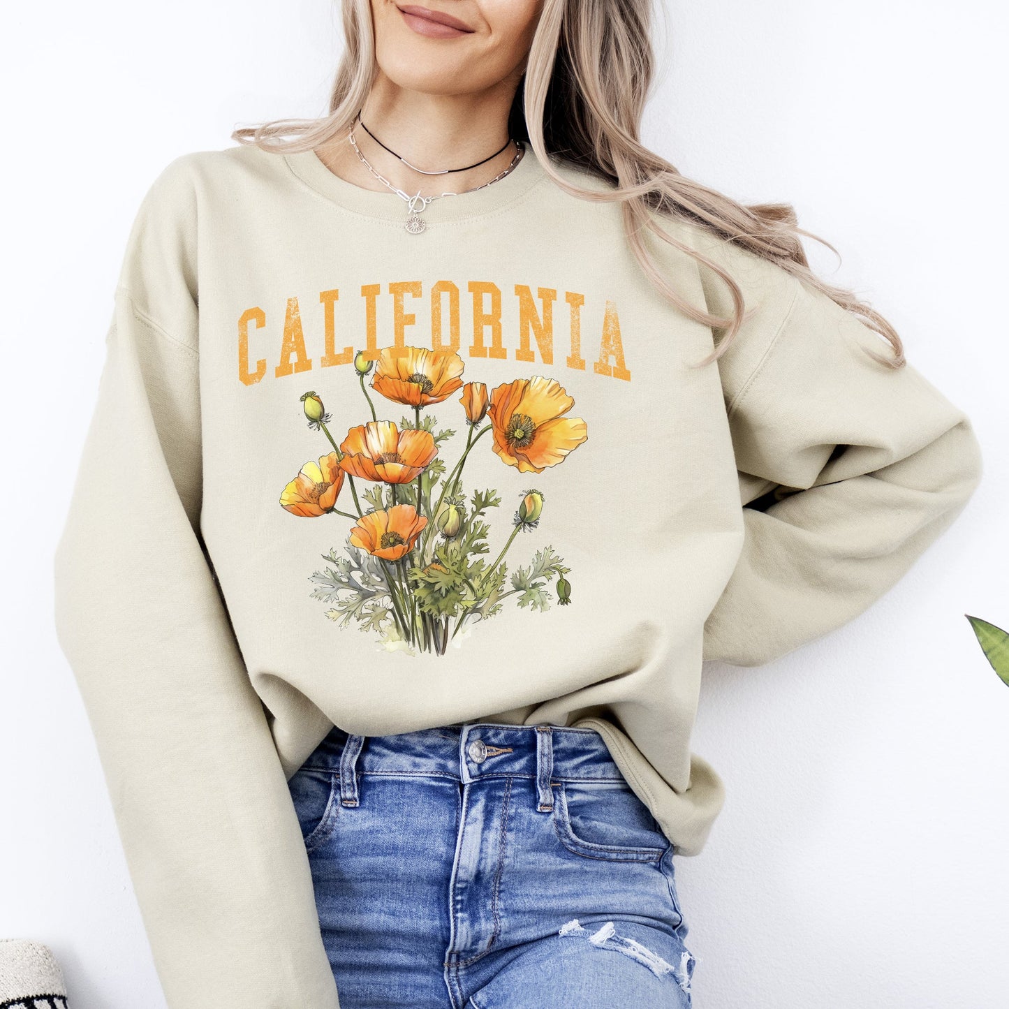 California State Flower Sweatshirt