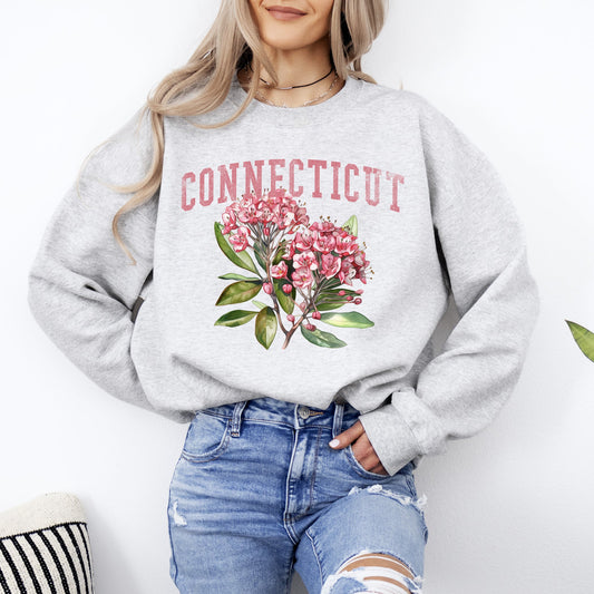 Connecticut State Flower Sweatshirt
