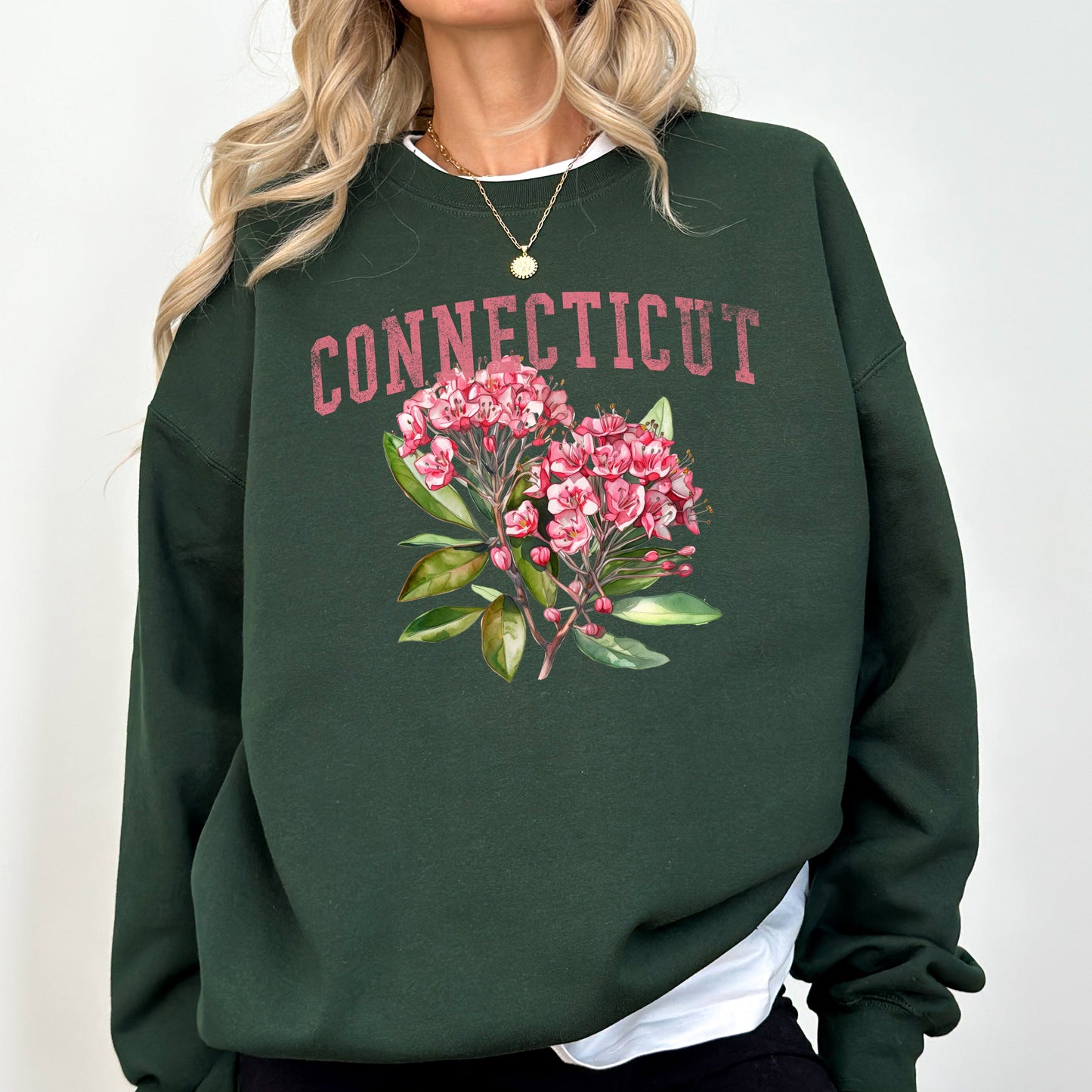 Connecticut State Flower Sweatshirt