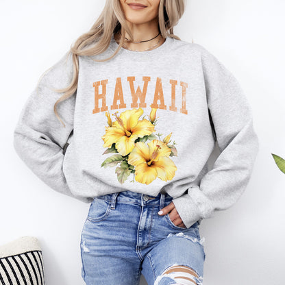 Hawaii State Flower Sweatshirt