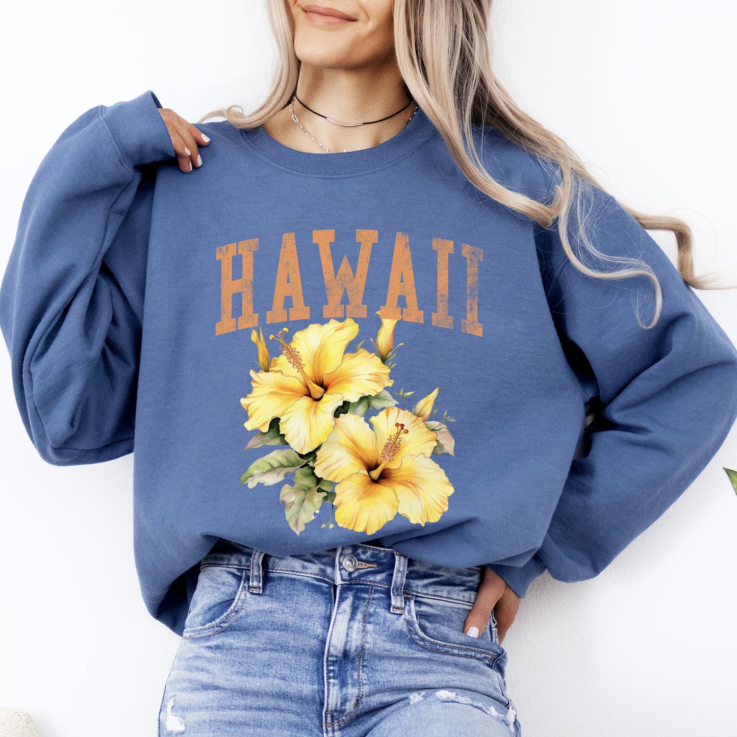 Hawaii State Flower Sweatshirt