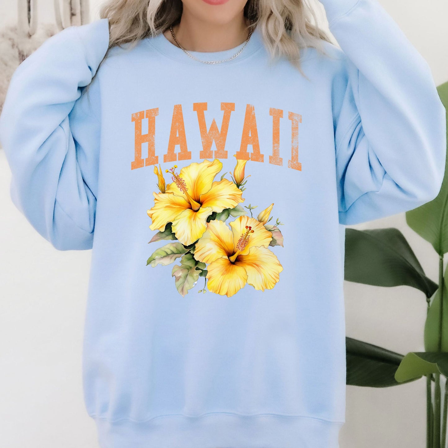 Hawaii State Flower Sweatshirt