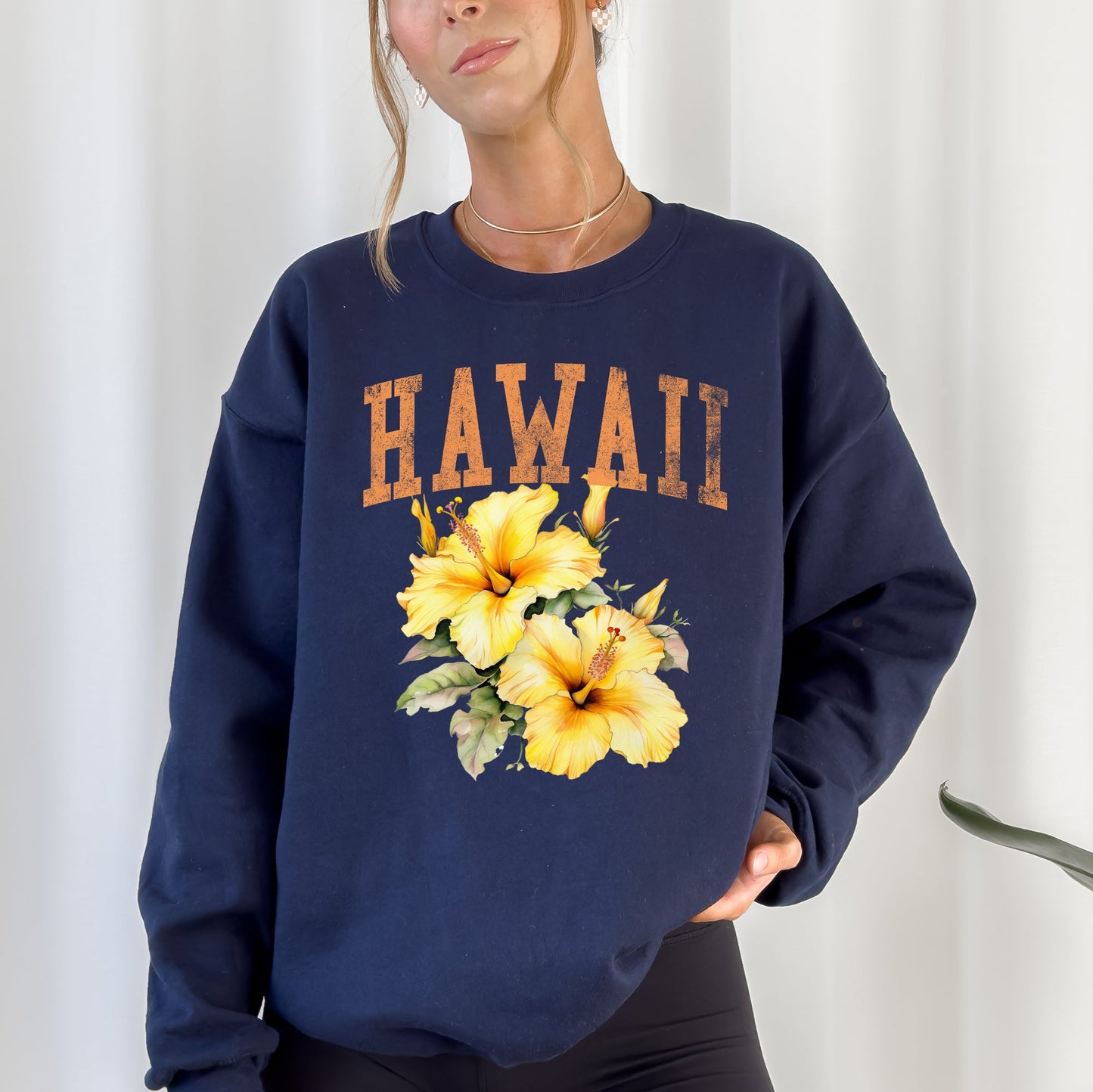 Hawaii State Flower Sweatshirt