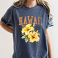 Hawaii State Flower Comfort Colors Tshirt