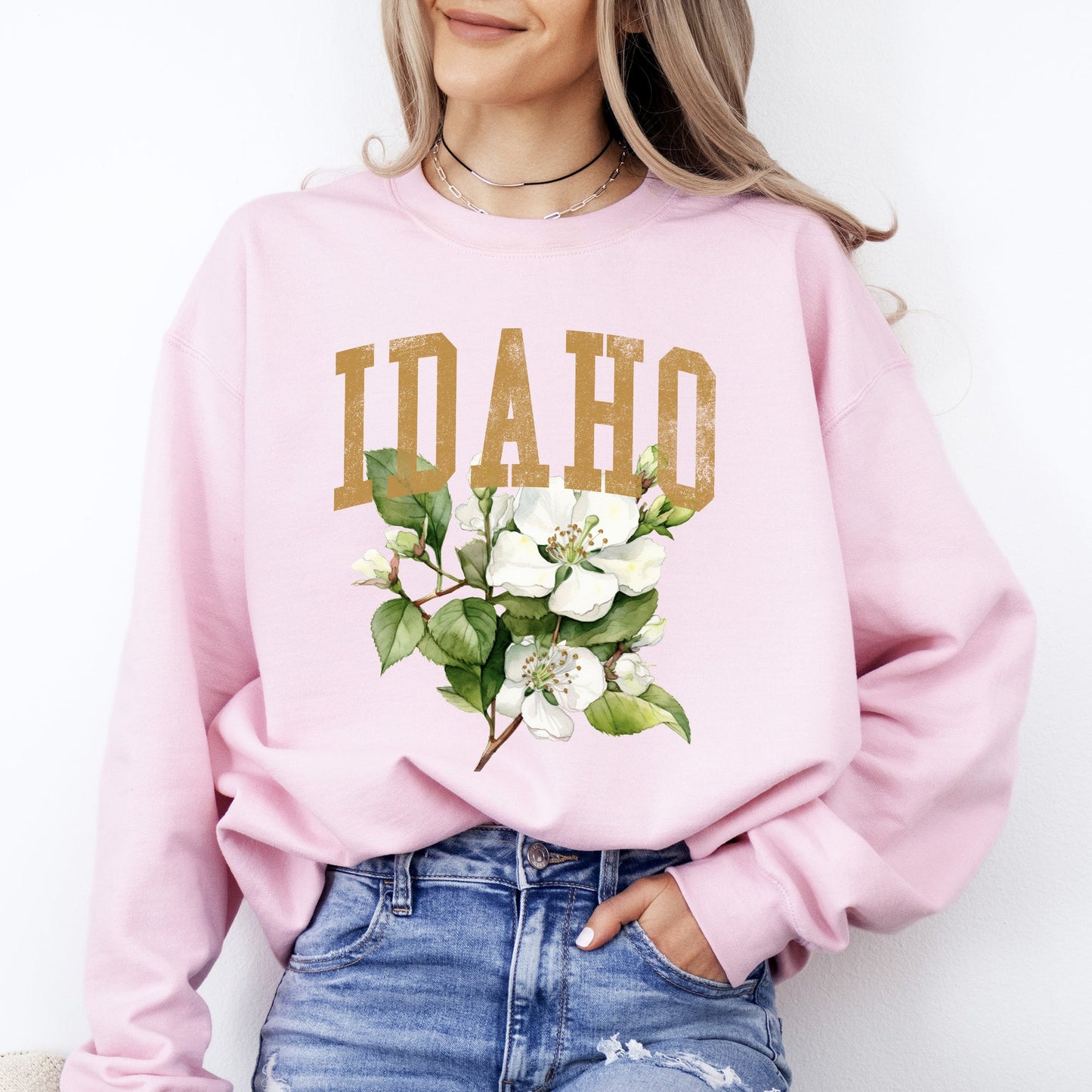 Idaho State Flower Sweatshirt