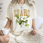 Idaho State Flower Comfort Colors Tshirt