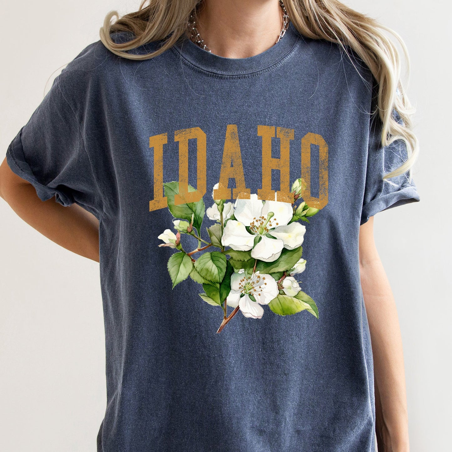 Idaho State Flower Comfort Colors Tshirt