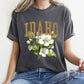 Idaho State Flower Comfort Colors Tshirt
