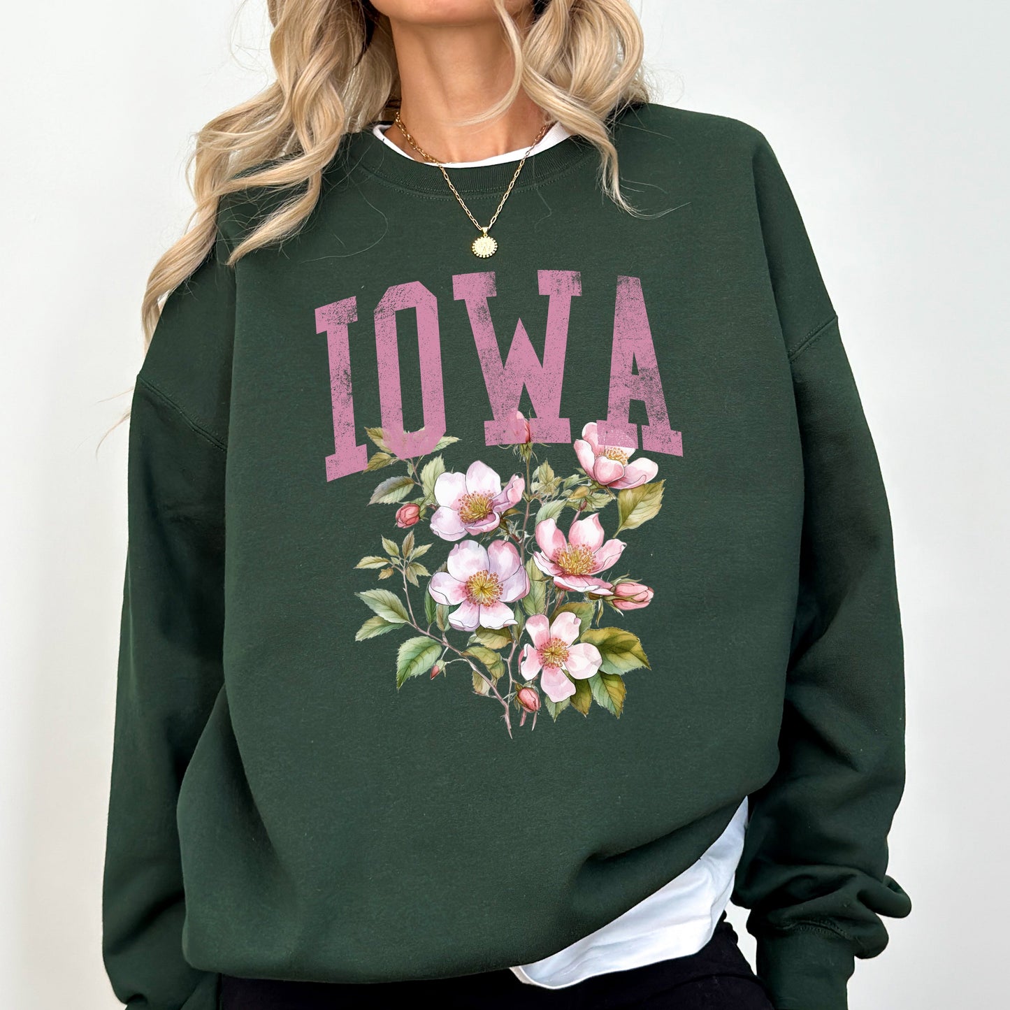 Iowa State Flower Sweatshirt
