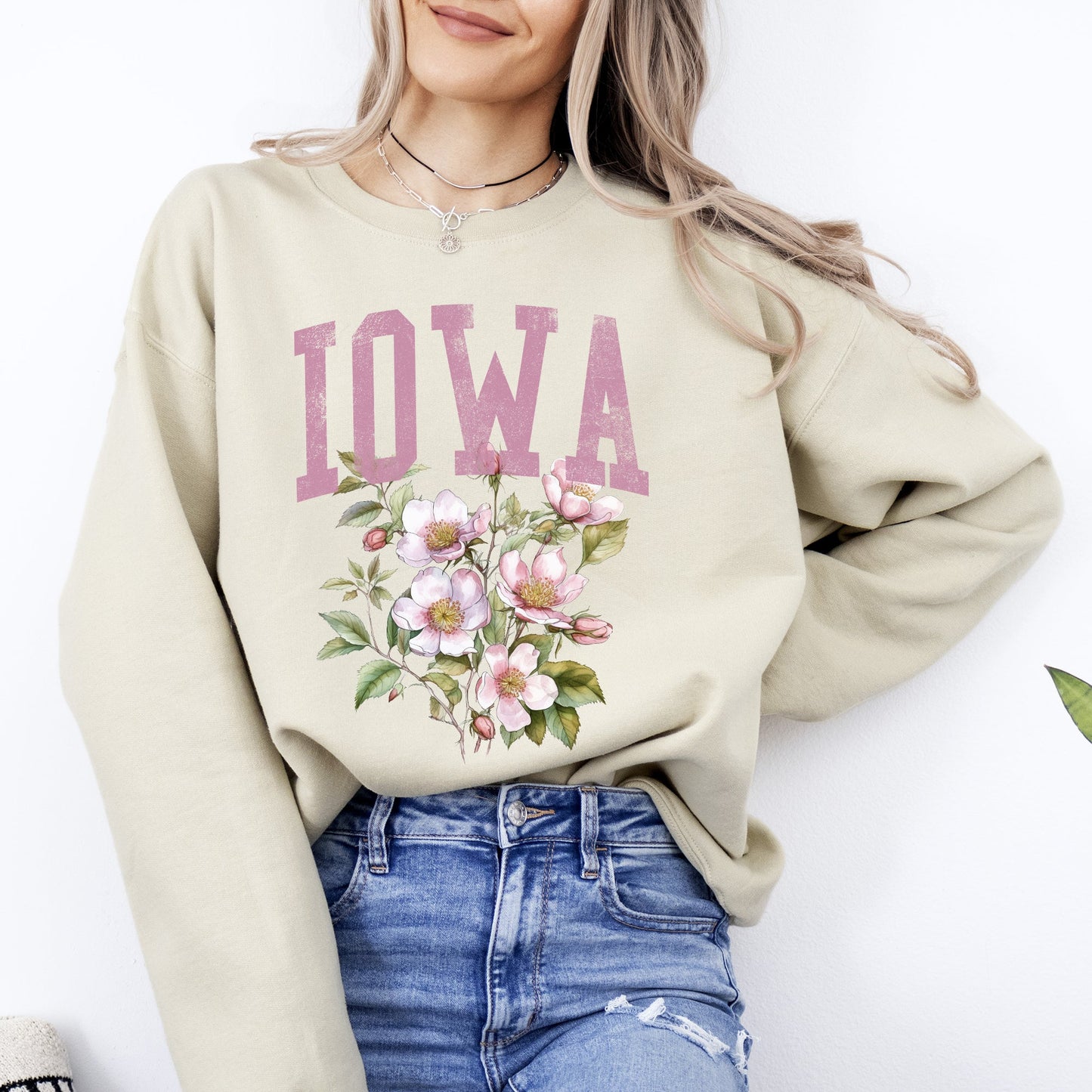 Iowa State Flower Sweatshirt