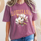 Louisiana State Flower Comfort Colors Tshirt