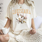 Louisiana State Flower Comfort Colors Tshirt