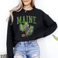 Maine State Flower Sweatshirt