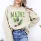 Maine State Flower Sweatshirt