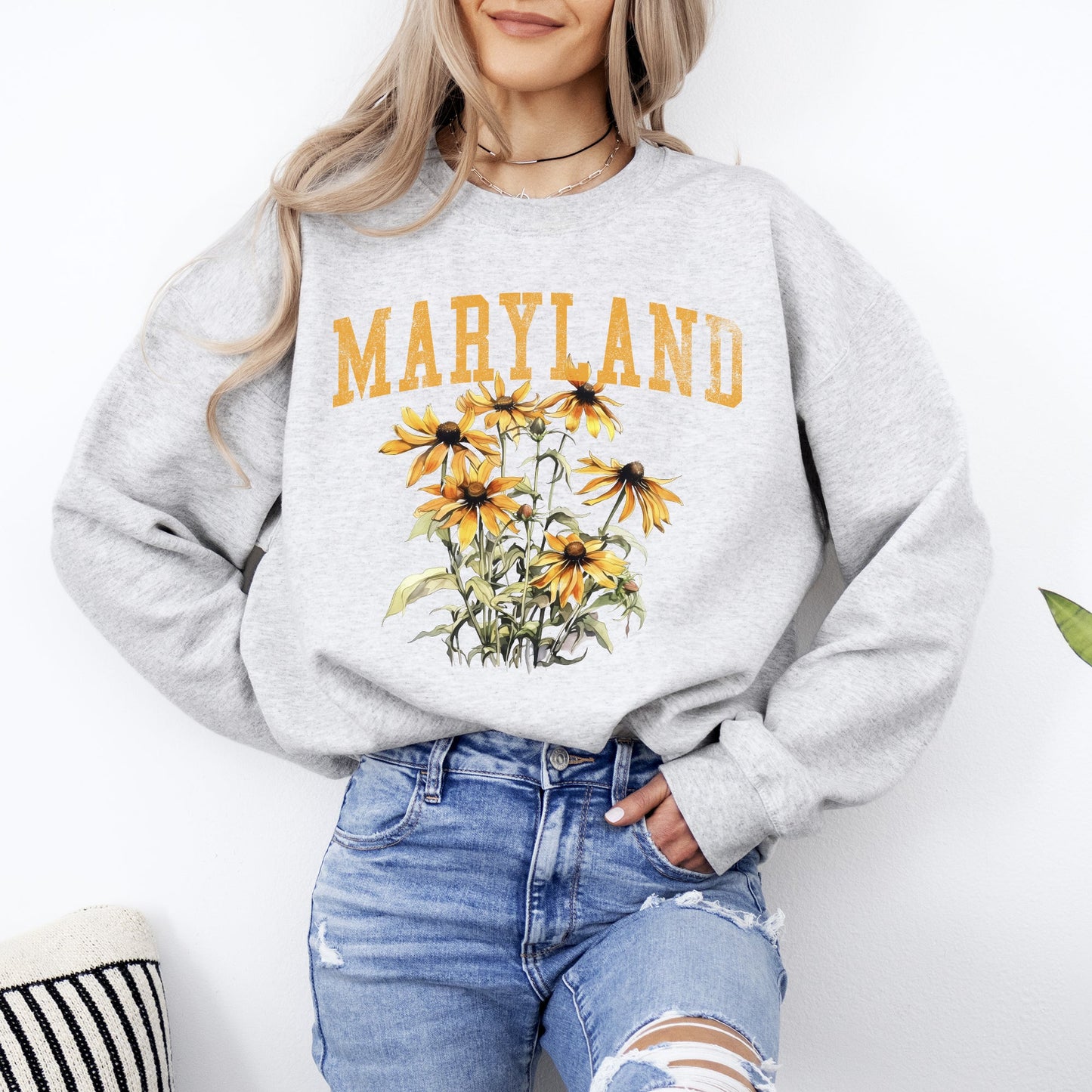 Maryland State Flower Sweatshirt