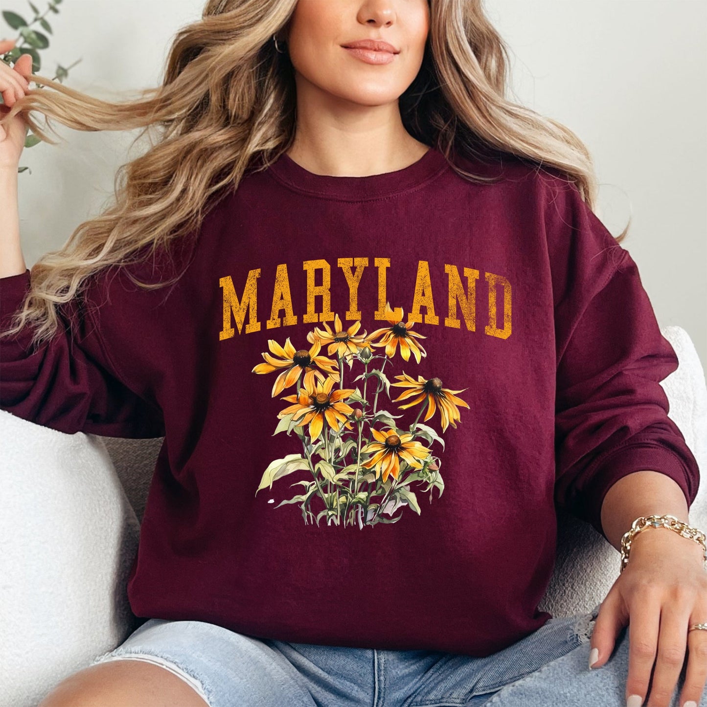 Maryland State Flower Sweatshirt