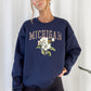 Michigan State Flower Sweatshirt