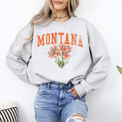 Montana State Flower Sweatshirt