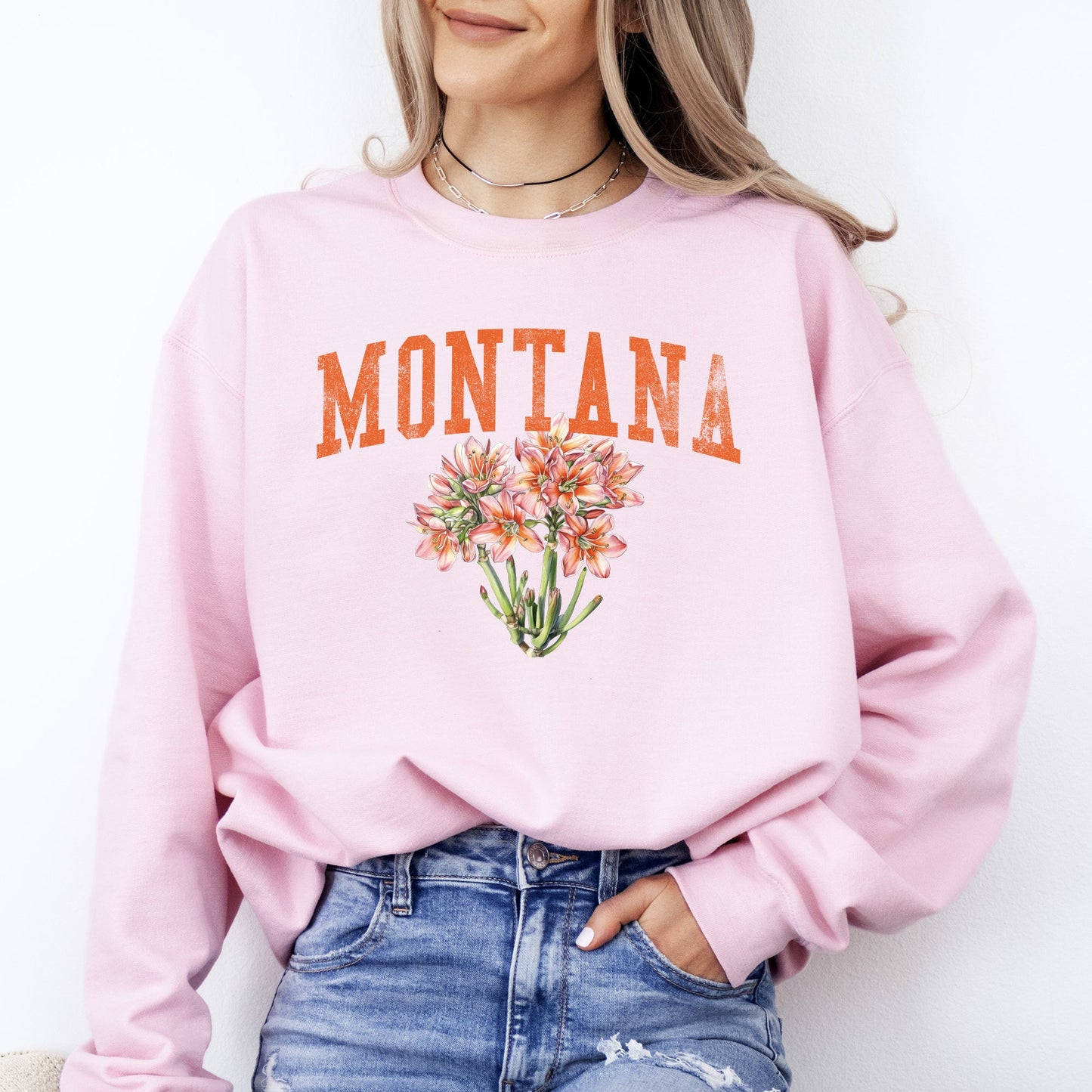 Montana State Flower Sweatshirt