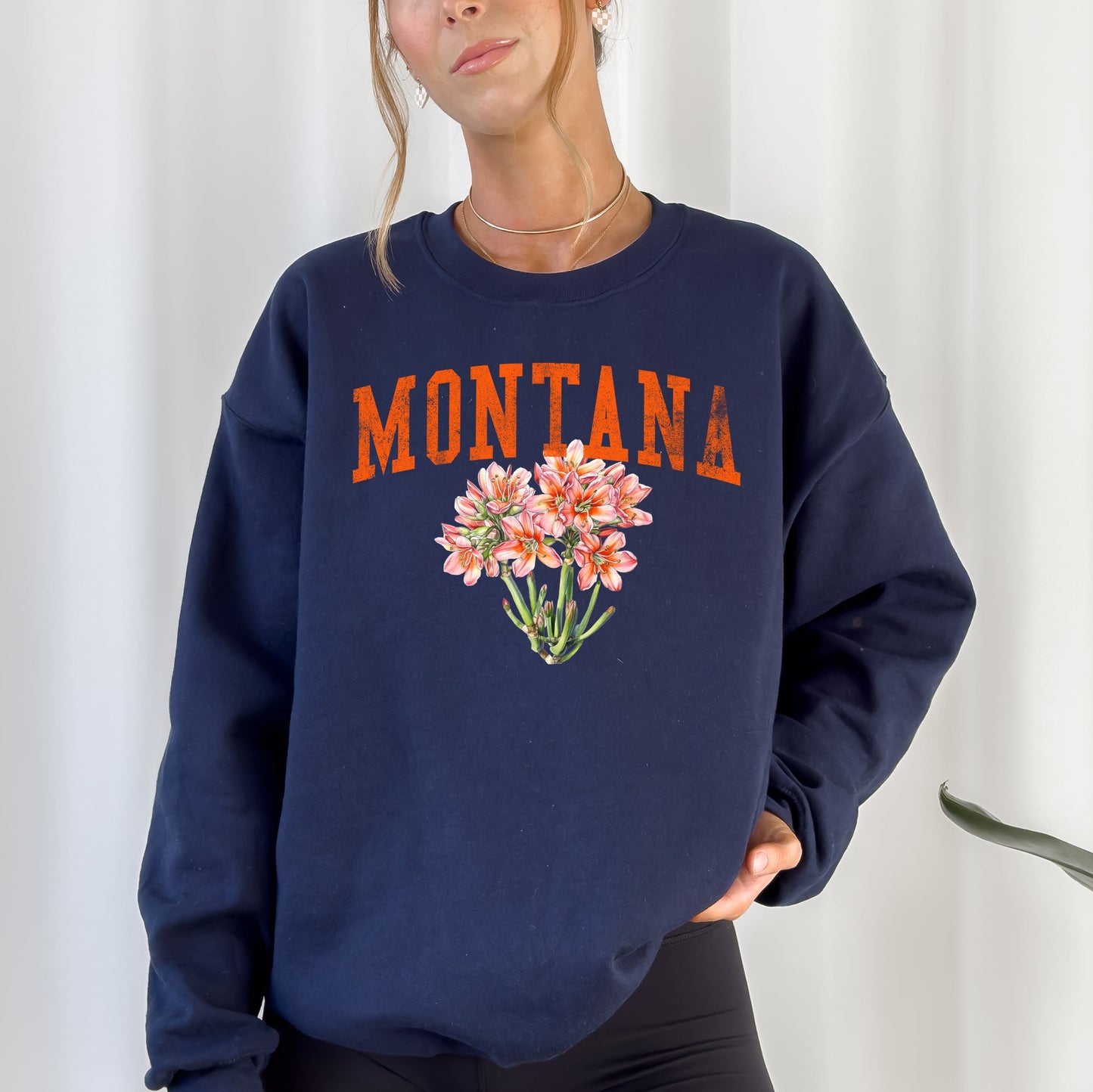 Montana State Flower Sweatshirt