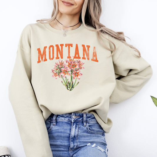 Montana State Flower Sweatshirt
