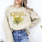 Nebraska State Flower Sweatshirt