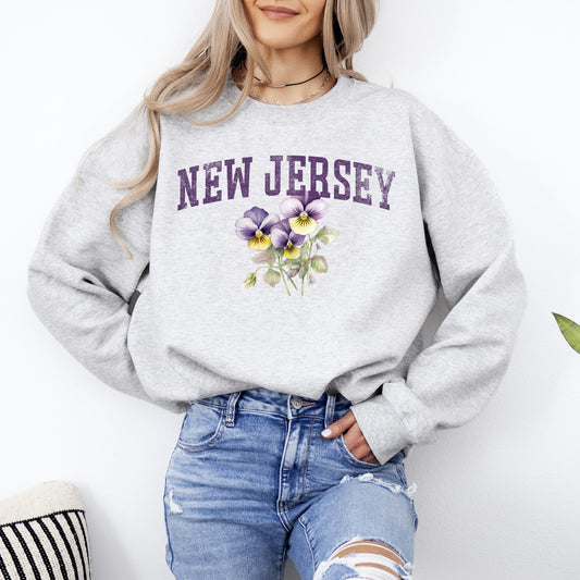 New Jersey State Flower Sweatshirt