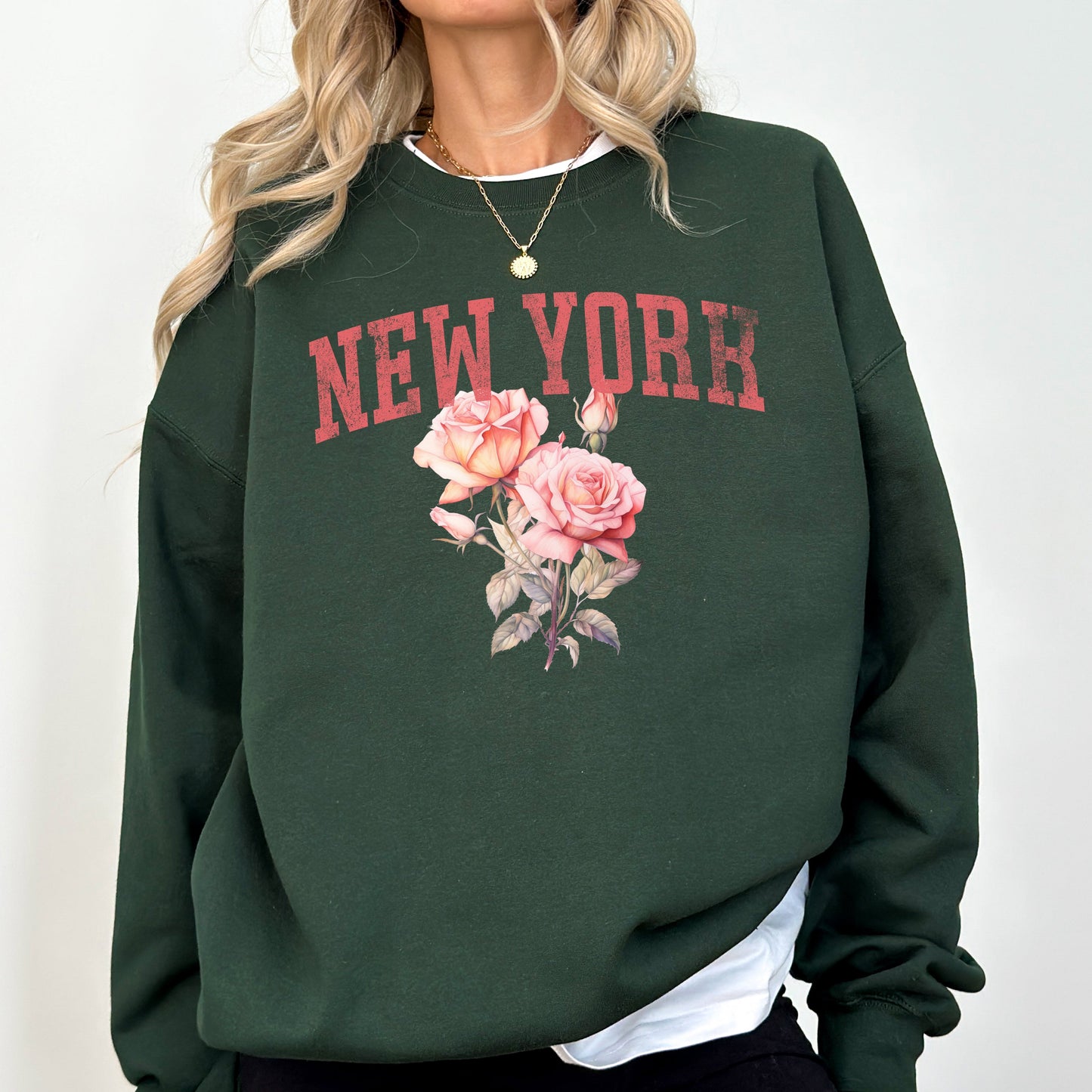 New York State Flower Sweatshirt