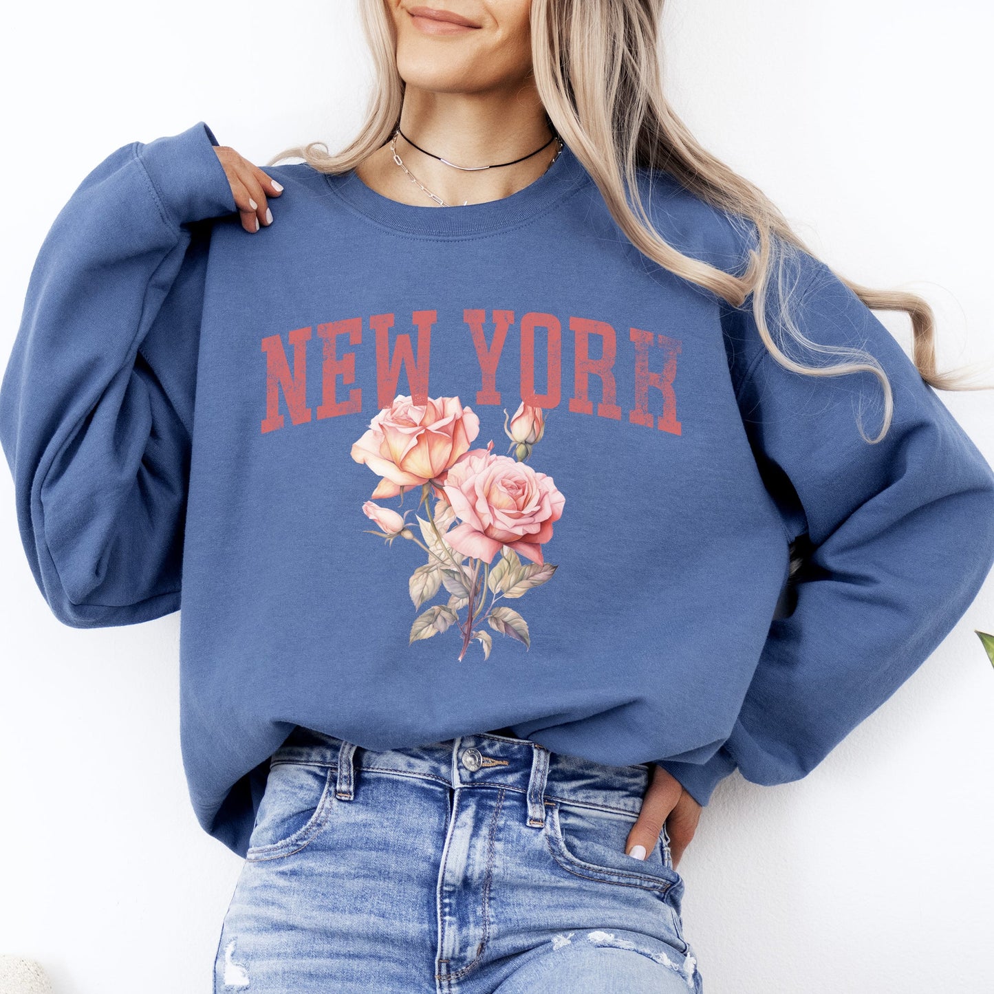 New York State Flower Sweatshirt