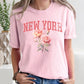 New York State Flower Comfort Colors Tshirt