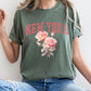 New York State Flower Comfort Colors Tshirt
