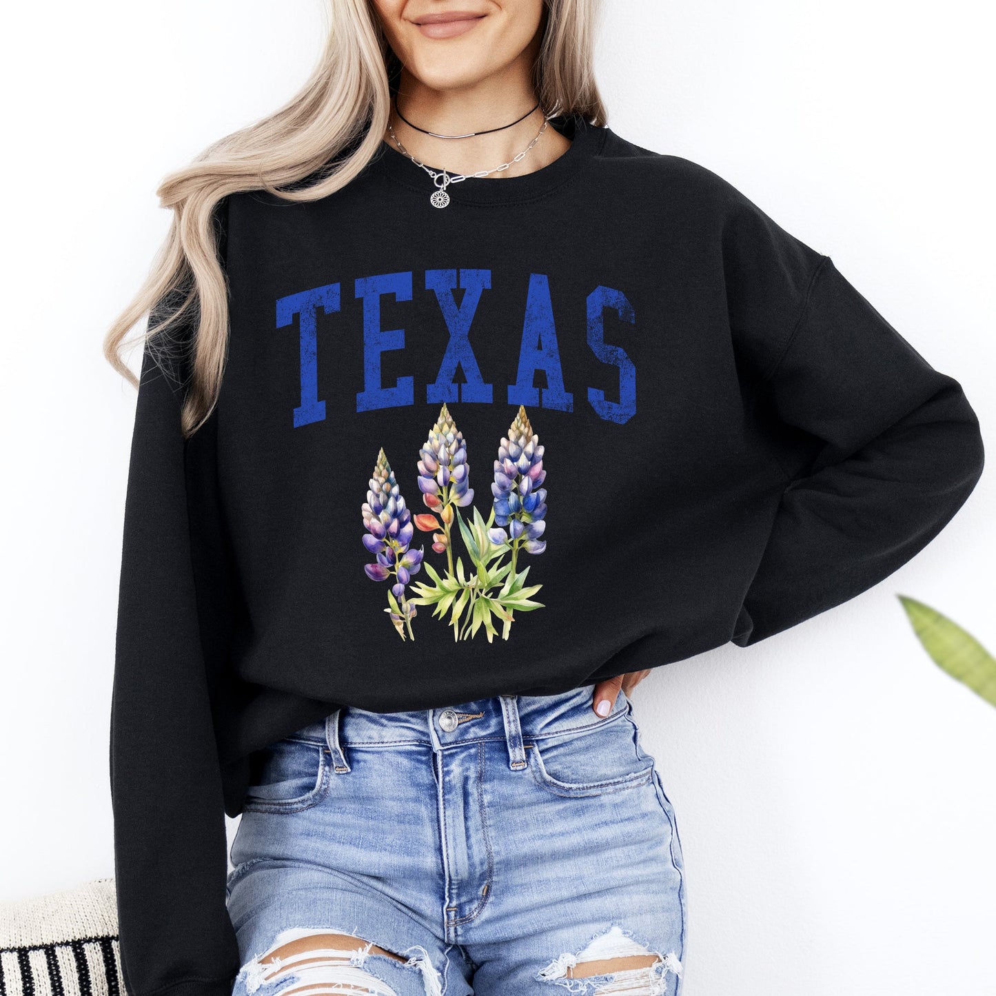 Texas State Flower Sweatshirt