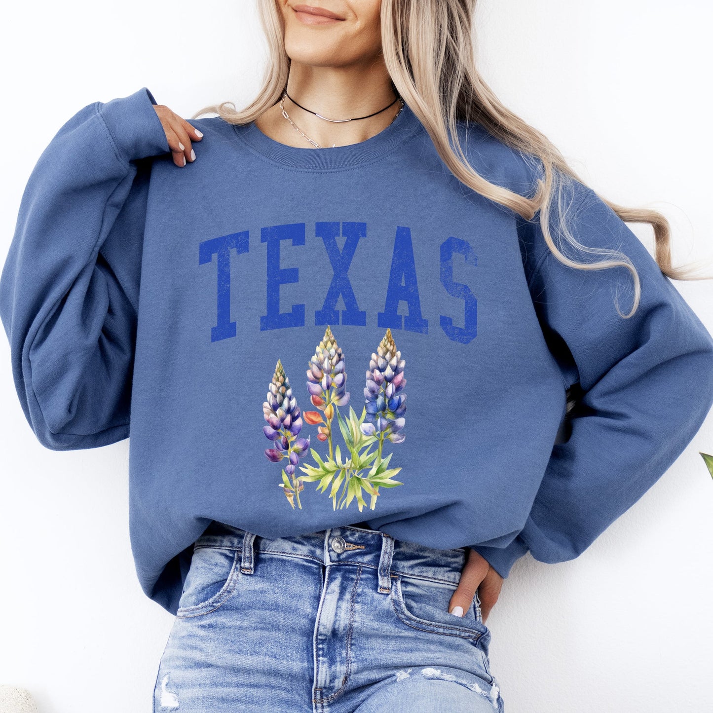 Texas State Flower Sweatshirt